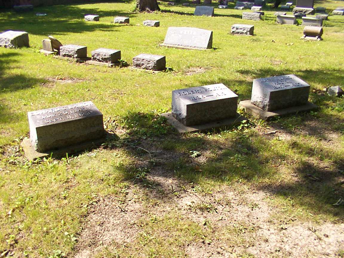 Gravesite of Melissa Beckwith Lamon's Stepchildren