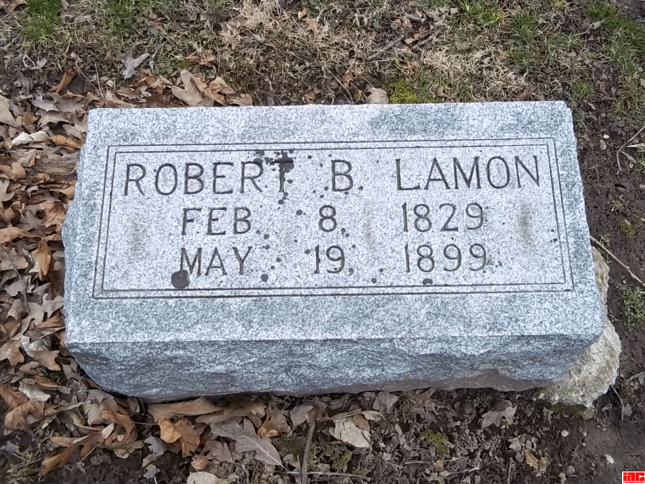 Robert Bruce Lamon Headstone